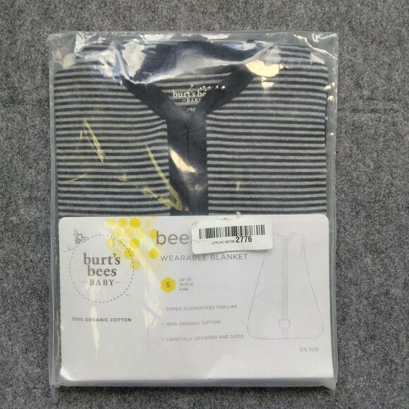 Burt's Bees Baby Wearable Blanket Small 10-18 Ib - Picture 1 of 4